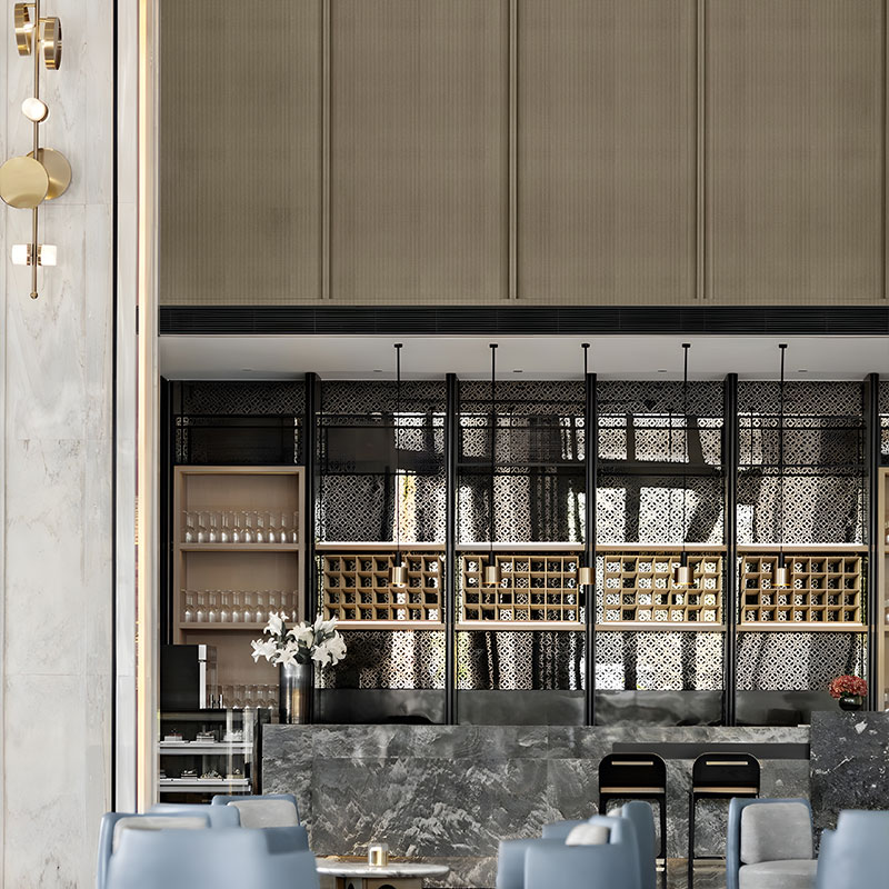 ZQ45 Metallstrukturpaneel – Leichter Luxus